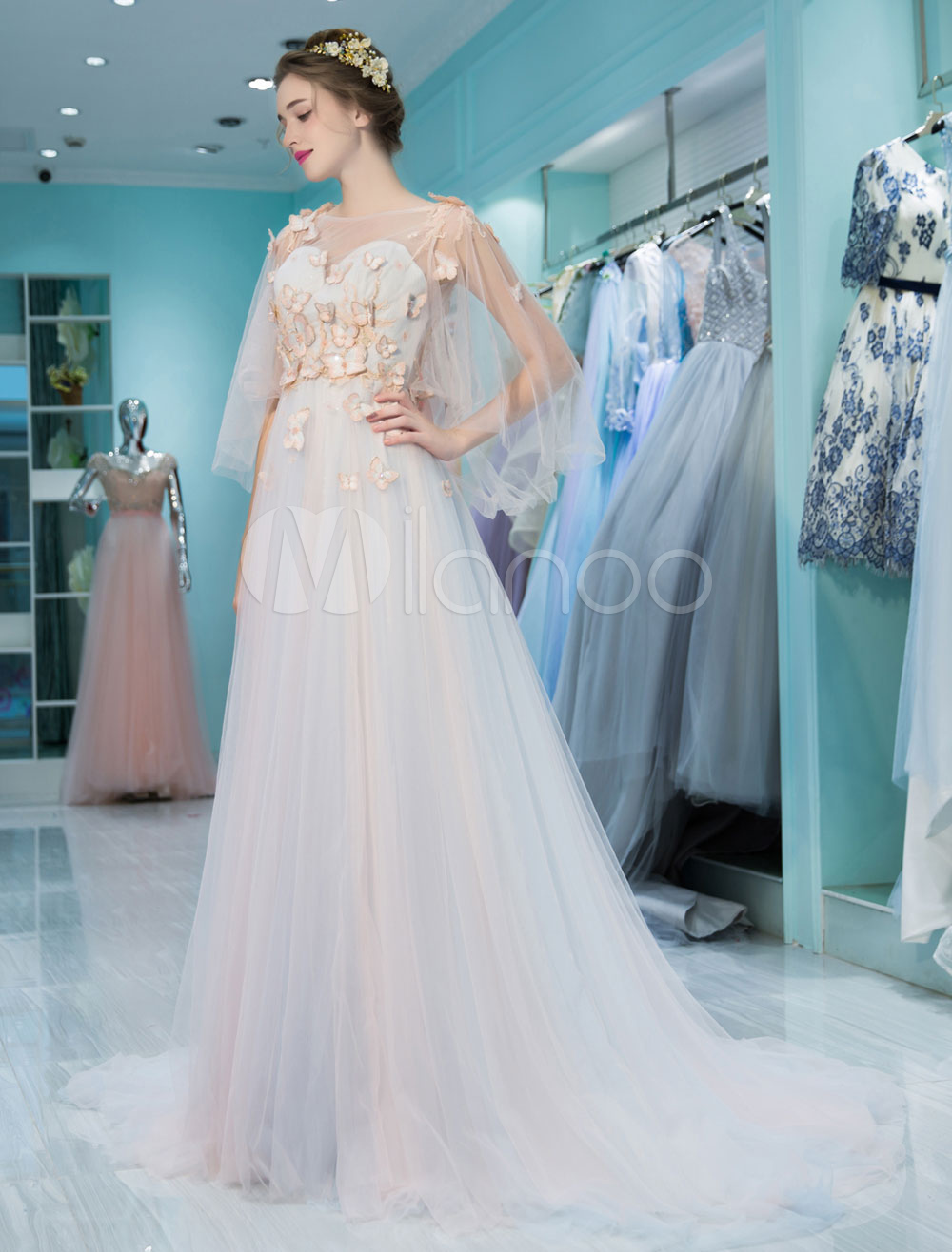 Butterfly Pageant Dress