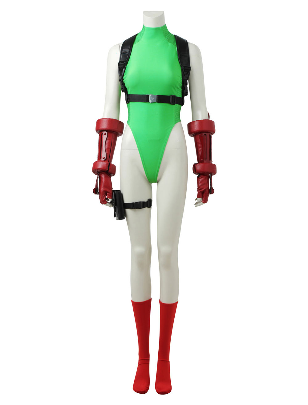 Street Fighter Cammy cosplay anime Wig‘’ Free shipping