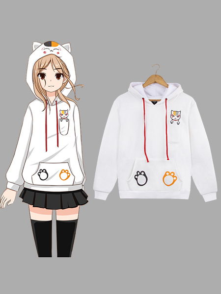 Japanese Anime Harajuku Sweatshirt Girls Preppy Style Neko Cat Hoodie  Kawaii  eBay