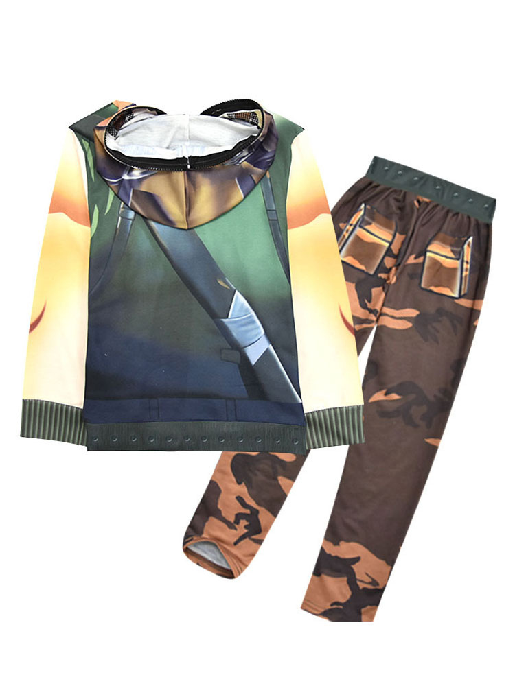 thumbnail image 2 of Fortnite Kids Costume - Official Licensed Halloween & Cosplay Outfit, Black, X-Large 2 of 10