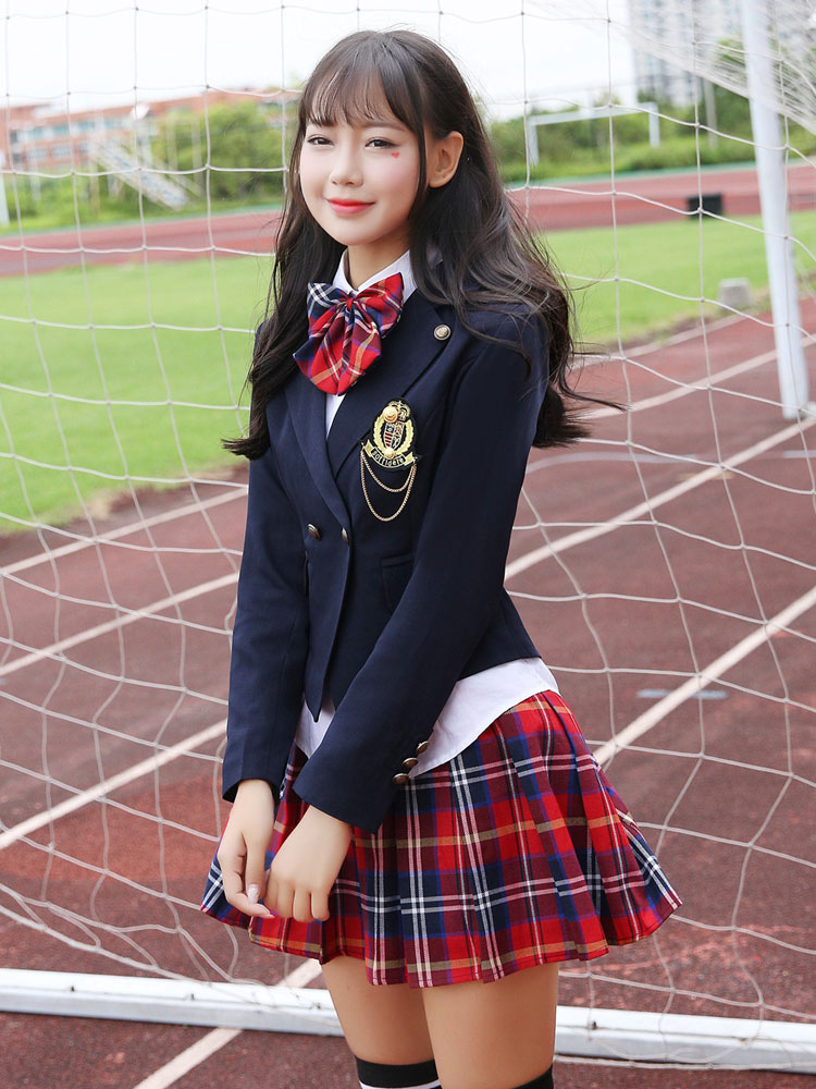 Anime School Girl Costume Japanese Schoolgirl Uniform Cosplay Lingerie –  YOMORIO