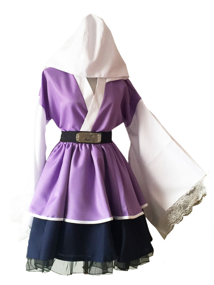 2021 New Cosplay NARUT0 Shippuden Costumes Akatsuki Lolita Skirts Kimono Dress 