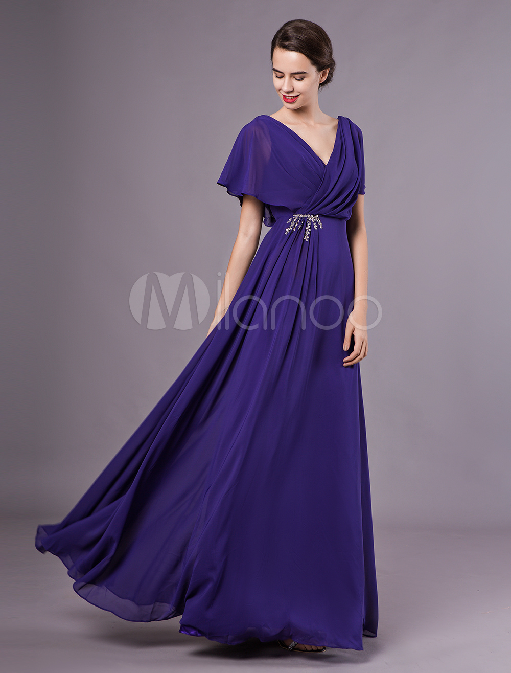 Royal Purple Mother of the Bride Dresses