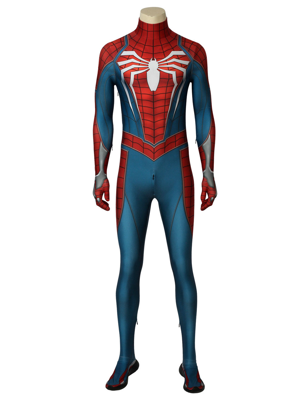 Hombre Chicos PS4 Spiderman Juegos con disfraces Disfraz zentai Superhéroe Traje Mono Uk