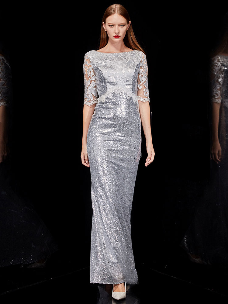 abiti da cerimonia con maniche corte