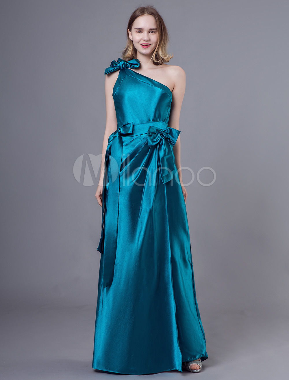 teal occasion dress