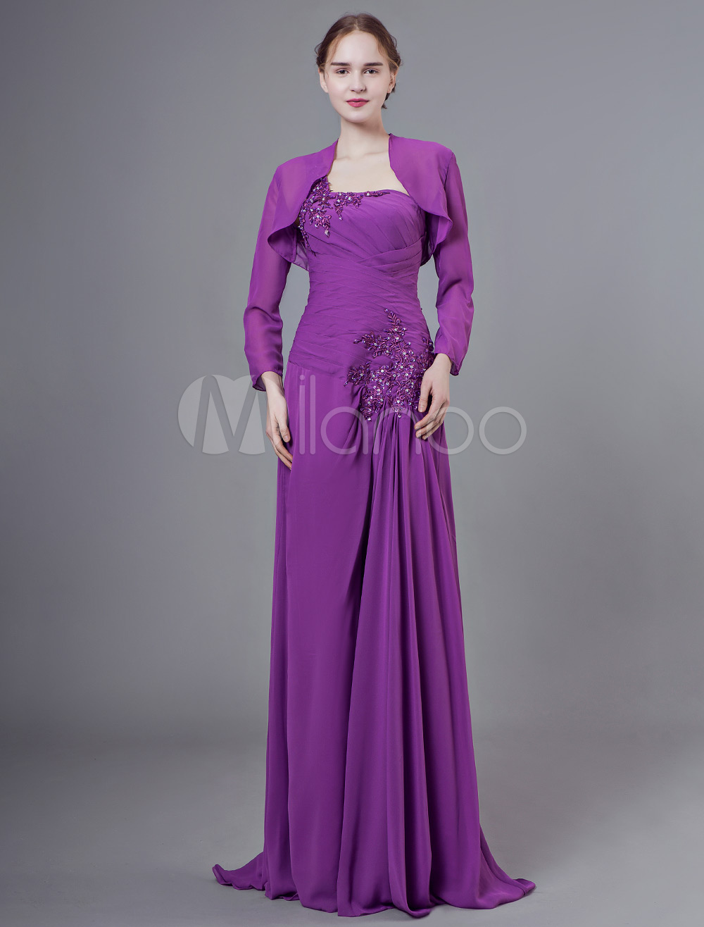 maxi dress jacket wedding