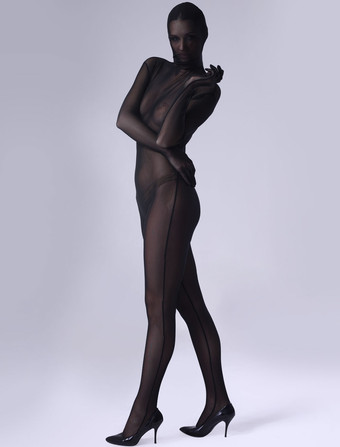 透明人間全身タイツ　2025　ブラックゼンタイスーツ　フルボディ　ユニセックス　大人用　変装　歓送迎会　結婚式余興　忘年会　宴会　パーティーコスチューム衣装ハロウィン　