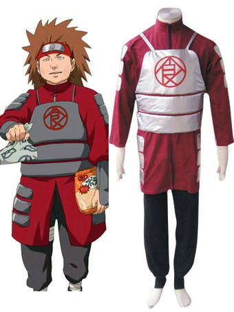 Halloween Lindo traje de Chōji Akimichi para cosplay de Naruto 