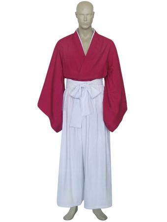 Japan Anime Rurouni Kenshin Himura Kenshin Cosplay Kimono Cloak