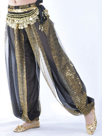 Belly Dance Costume Bead Bra Top Satin Pant Trousers Bollywood Carnival 