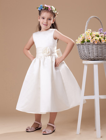 Ynf0175 New High Quality Elegant Tea-Length Net Flower Girl Dresses for 4 - 14  Years Old - China Flower Girl Dress and Girl Dress price