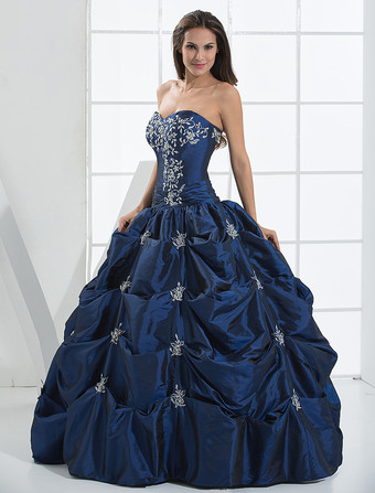 Robe mariée bustier broderie dos nu à laçage jupe à plis longueur au sol Robe de mariée