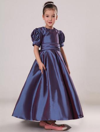 Taffeta flower girl dress sale