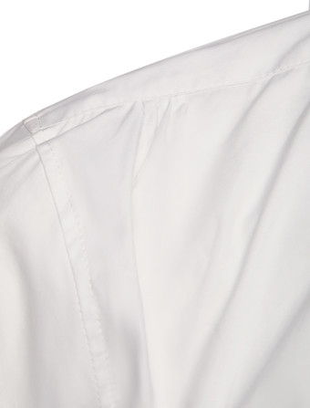 レトロ衣装　男性用　コスチューム　ホワイト　大人用　ピュアコットン　長袖　 ハロウィン