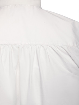 レトロ衣装　男性用　コスチューム　ホワイト　大人用　ピュアコットン　長袖　 ハロウィン