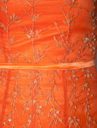 イブニングドレス ラウンドネック プロムドレス Aライン パーティードレス ブリックレッド シフォン ファスナー ロング丈 ナチュラルウェストライン フォーマルドレス 演奏会ドレス 結婚式 二次会ドレス 発表会 ビーズ ウェディング