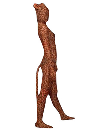 Леопард модель спандекс Зентаи животный костюм Хэллоуин