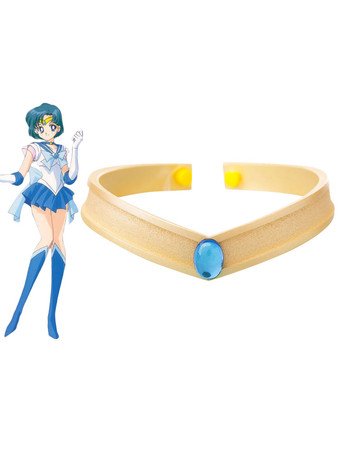 Cabeça banda  Sailor Moon Sailor Mercúrio  Mizuno Ami PVC 