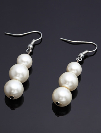 Alliage bijoux de mariée ensembles perles parures de bijoux de mariage