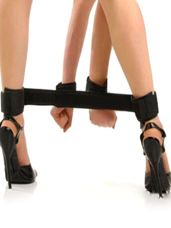 セクシーな手錠　ブラック　手と足の縛り　大人のおもちゃ　ハロウィン　2025