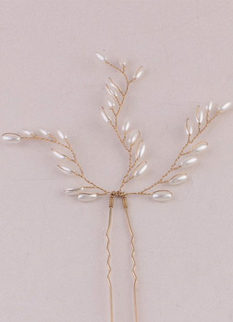 Coiffure de mariée accessoire de cheveux