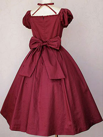 ダックネイビーロリータワンピースOP　2025　クラシック　ショートスリーブ　コットンロリータワンピースワンピース　アイドル衣装