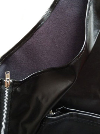 セクシーコスチューム　メンズ　無地　大人用　ブラック　ポリエステル　ショーツ　