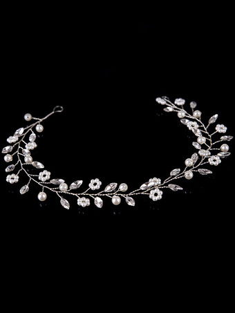 ヘッドドレス　ヘアアクセサリー　髪飾り　頭飾り　ウェディング　ヘッドピース　