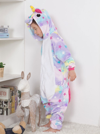 Disfraz Halloween Pijama Unicornio 2024 Kigurumi Dreaming Estrella Unicornio Mono para Niños Carnaval Halloween