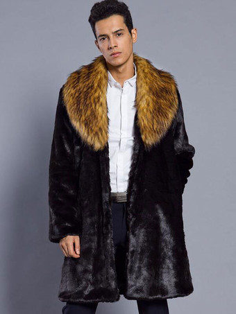 ブラウン メンズファッション　コート/ジャケット　上着　シック＆モダン　折り襟　2カラーブロック　