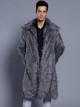 グレイメンズファッション　コート/ジャケット　上着　折り襟　シック＆モダン　無地　