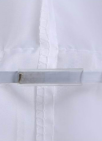 パニエ　ウェディングパーティー&ブライダル・シャワー&婚約日　チュール　2層　アイボリー　Aラインスリップ　１層&３フープ　