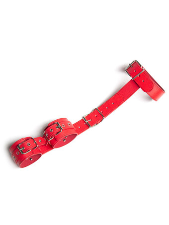 Carnevale Manette Harness Bandage Slave Collar Fetish Gioco Red Strappy Black Bdsm Restraint Sex Toys Halloween