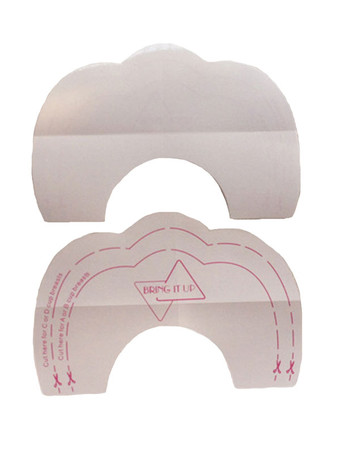 女性ニップルカバー　2025　胸当てパッド　花びらインビジブル　アドヒースィヴパーツネクタイ