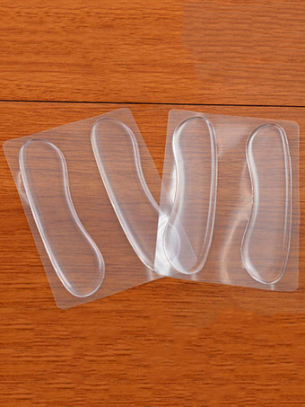 女性のヒールグリップ透明な靴のパッド