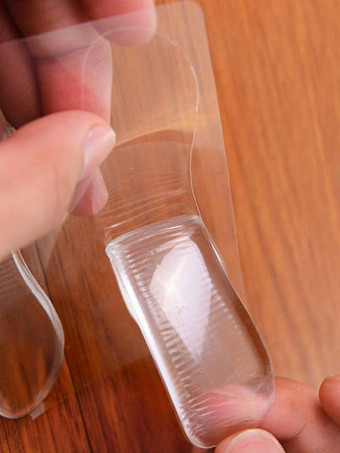 女性のヒールグリップ透明な靴のパッド