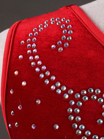 ボールルームのダンスのコスチュームドレスパープルの女性の長袖のオーガンザビーズプラクティスダンスのコスチューム