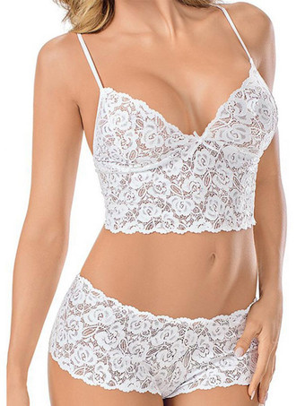 レースブラジャーとパンティー　セット　セクシー　2ピースランジェリー　2025