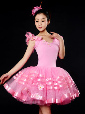 バレエ レオタード バレエ衣装 女性用 ホワイト チュール パフォーマンス バレリーナ 無地 ダンス衣装　コスチューム