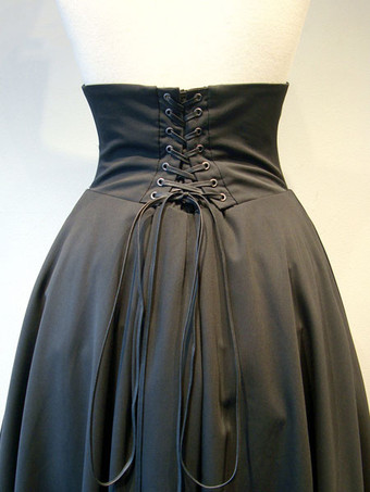 ゴシックロリータ軍服SK　2025　コットン　レイヤー制服コスプレ　レット　フリルプリーツアイドル衣装　レースアップ　ブラックロリータスカート