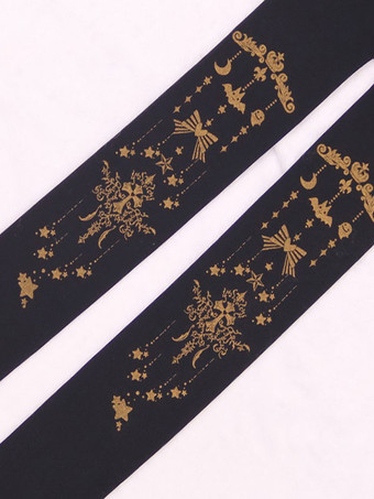 ロリータパンティーストッキングAngel Cross Gildingベルベットロリータストッキング ブルゴーニュ