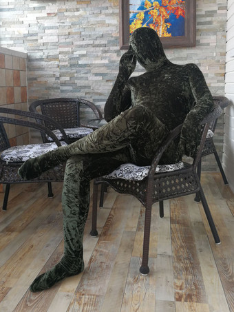 カモフラージ全身タイツ ハロウィン 全身タイツ　ベロアジャンプスーツ　ハロウィン　ニンジャ　舞台　演劇　仮装　変装　パーティー衣装　イベント　宴会　コスチューム