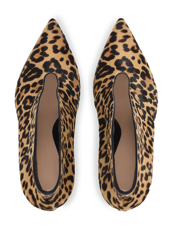 ショートブーツ ポインテッドトゥ ブーティ シック＆モダン レディースブーツ ヒョウ柄 ピンヒール 9cm マイクロスエード パーティー ヒョウ柄 シューズ レディース靴