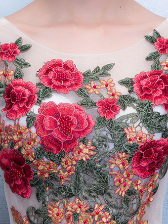 パーティードレス　ブラック　Aライン　スクープネック　アシンメトリー　ノースリーブ　レース　レースアップ　