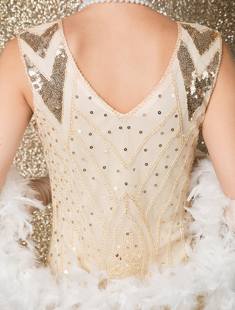 ワンピース 1920年代フラッパー チャールストン ワンピース ヴィンテージ 華麗なるギャツビーワンピース ハロウィン バーガンディ