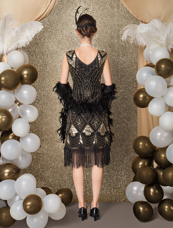 ワンピース 1920年代フラッパー チャールストン ワンピース ヴィンテージ 華麗なるギャツビーワンピース ハロウィン バーガンディ