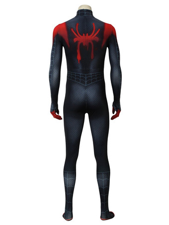 アルティメット・スパイダー　マンマイルス・モラレス　ハロウィンコスプレコスチュームゼンタイフード付き　2026　