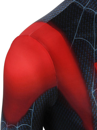 アルティメット・スパイダー　マンマイルス・モラレス　ハロウィンコスプレコスチュームゼンタイフード付き　2026　