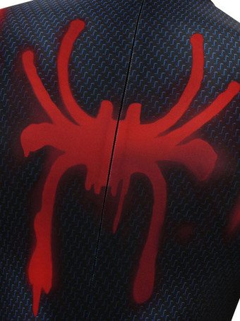 アルティメット・スパイダー　マンマイルス・モラレス　ハロウィンコスプレコスチュームゼンタイフード付き　2026　